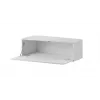Conjunto de armários de sala Cama VIGO SLANT 4 branco/branco brilhante