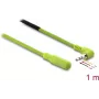 Cabo DELOCK sensor/atuador 1 m com ficha de 3,5 mm (verde)