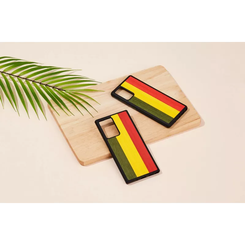 Capa para smartphone man and wood Galaxy Note 20 reggae preto