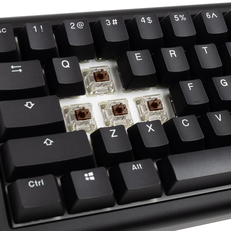 Teclado gaming Ducky Tinker 65 USB QWERTY US Inglês preto