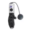 Proteção contra sobretensões Qoltec 50171 preto 7 tomadas AC 230V 1,5m