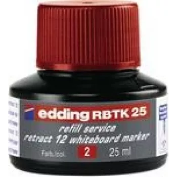 Tinta de recarga para marcador Edding RBTK 25 — tinta vermelha, 25 ml