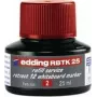 Tinta de recarga para marcador Edding RBTK 25 — tinta vermelha, 25 ml