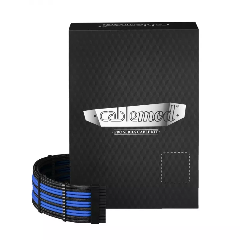 Cabo de alimentação interno Cablemod CM-PRTS-FKIT-NKKB-R preto azul