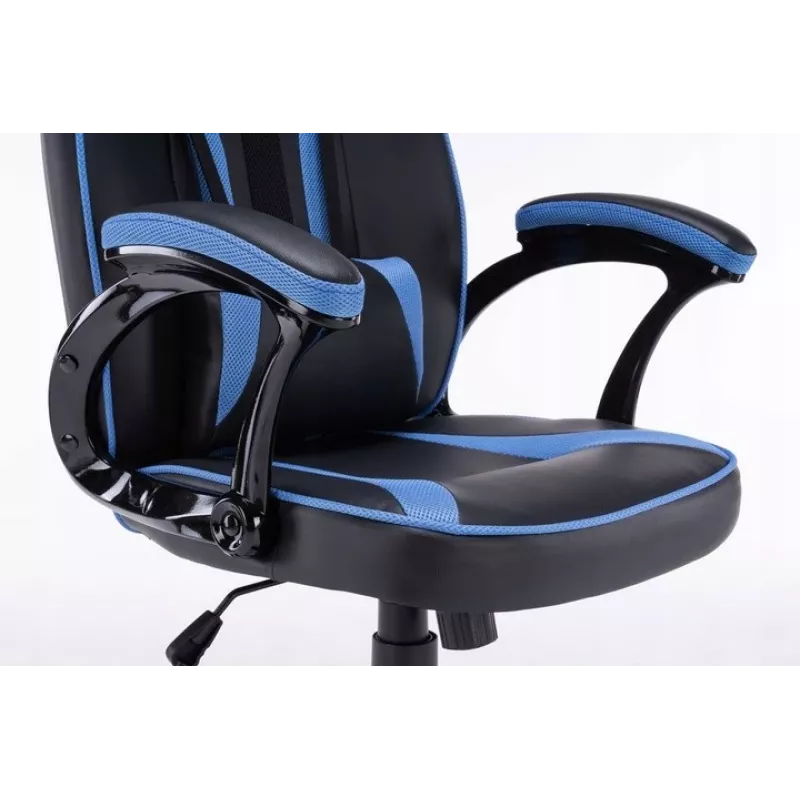 Cadeira gaming giratória DRIFT, azul