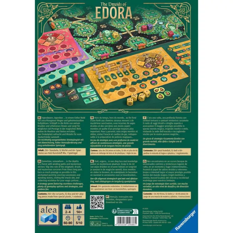 The Druids of Edora, Jogo de Tabuleiro