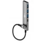 Hub USB slim de 4 portas Goobay USB-C para/USB-A 5 Gbit/s - -Plug> 1x (76562)