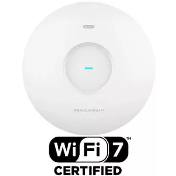 Ponto de acesso Grandstream GWN7670 – dupla banda 2,4/5 GHz Wi‑Fi 802.11ac, MU‑MIMO, PoE, 2x RJ‑45, suporta 256 utilizadores, montagem na parede, branco