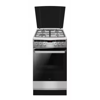 Fogão independente AMICA 58GEH3.31HZpTaDA(Xx) Pizza Wok, classe de eficiência energética A