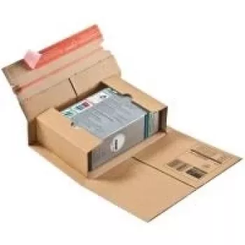 Dinkhauser 20 Embalagens ColomPac para livros Embalagens de envio 28,0 x 18,5 x 8,5 cm