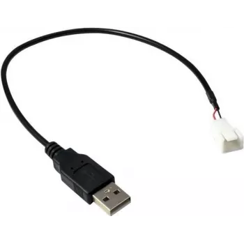 Adaptador USB AM para conector fêmea 3 pinos 30 cm - Adaptador - Digital/Dados (88885450)