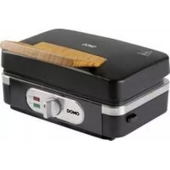 Grelhador de sanduíches e waffles 3-IN-1 Domo INKY preto (DO9278C)