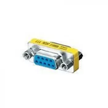 Adaptador serial RS232 DB9 Equip conector fêmea para conector fêmea
