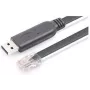 Cabo para consola - USB A - RJ45 - preto