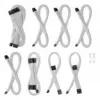 Conjunto de cabos CableMod C-Series Pro ModMesh para fontes de alimentação Corsair RMi, RMx e RM – branco