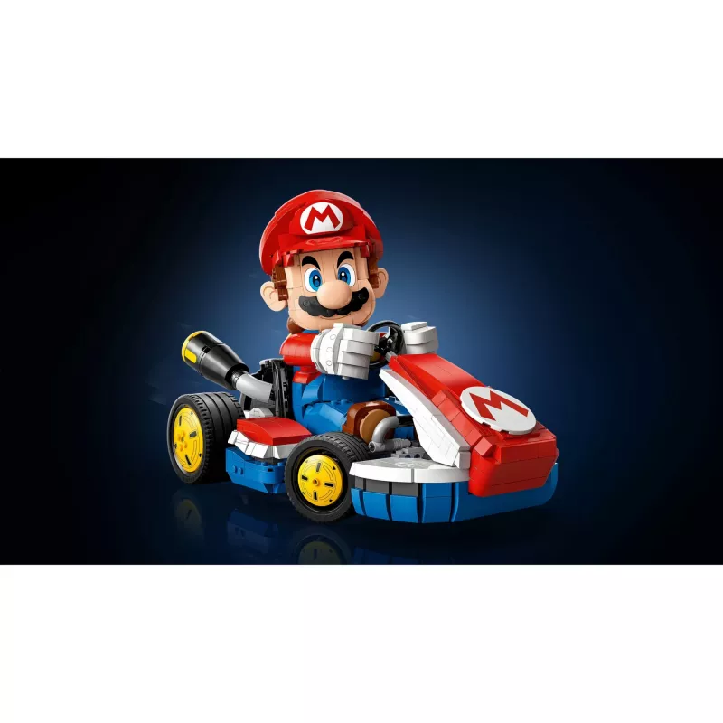72037 Super Mario Mario Kart: Mario & Kart padrão, brinquedo de construção