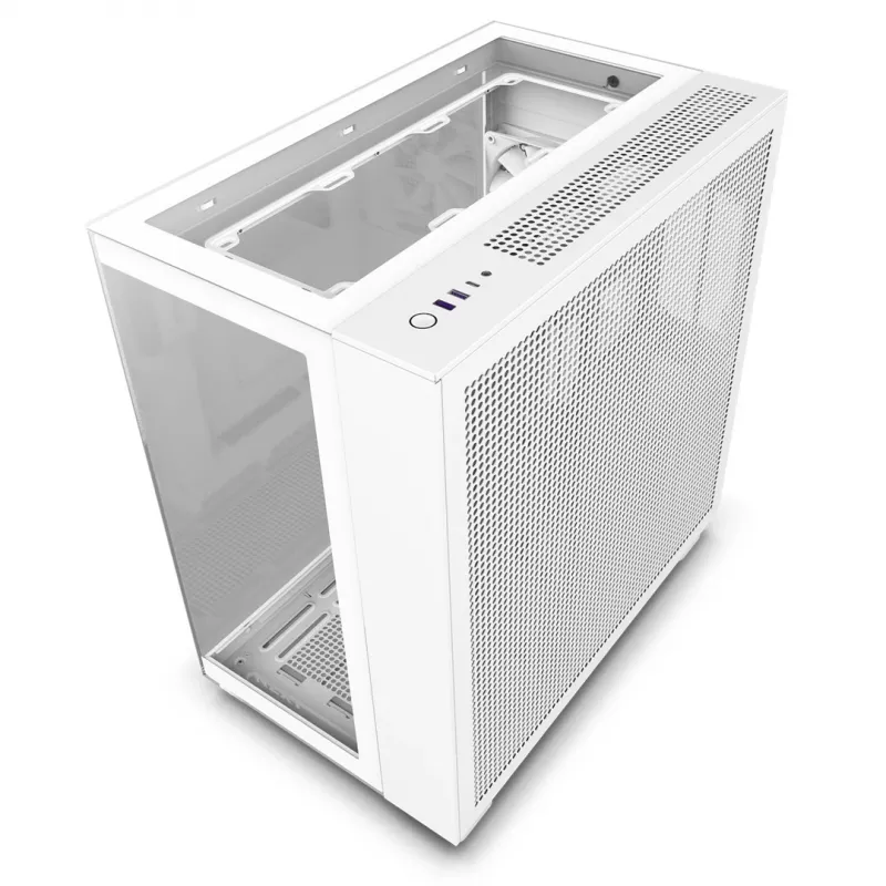 Caixa de PC NZXT H9 Elite Midi Tower branca