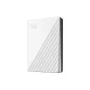 WD My Passport WDBR9S0060BWT - disco - encriptado - 6TB - externo (portátil) - USB 3,2 Gen 1 - AES de 256 bits - branco (WDBR9S0060BWT-WESN)
