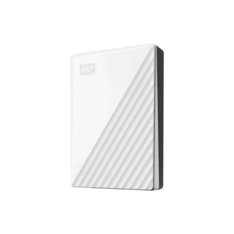 WD My Passport WDBR9S0060BWT - disco - encriptado - 6TB - externo (portátil) - USB 3,2 Gen 1 - AES de 256 bits - branco (WDBR9S0060BWT-WESN)
