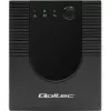 Qoltec Monolith 53775 UPS Line-Interactive, 1200 VA (1,2 kVA) / 720 W, AVR, 4 tomadas AC, preto
