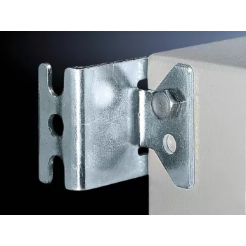 Suporte de montagem Rittal SZ 2433.000, aço, prateado, pack de 4