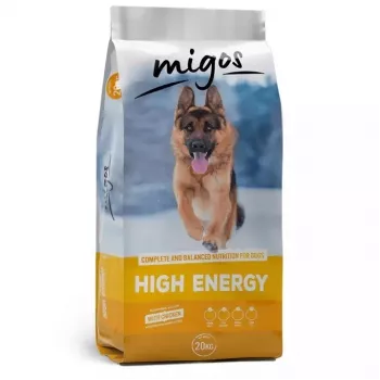 MIGOS High Energy Frango - Ração seca para cães - 20kg