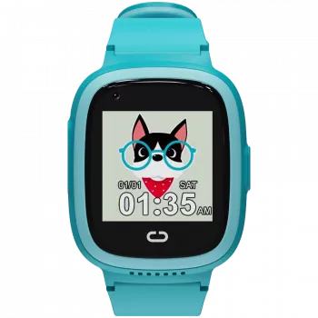 Relógio infantil CANYON Sunny KW-48 vídeo 4G GPS jogos e música Azul