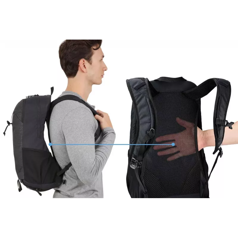 Thule | Nanum, 18L | Mochila de caminhada | Preto