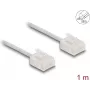 Cabo de rede DeLOCK RJ45 Cat.6 UTP ultrafino 1 m cinzento