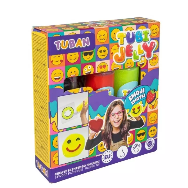 Conjunto de gelatina educativo TUBAN TU3837 — 3 cores