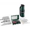Conjunto de acessórios Metabo 691095000 — 55 peças, acessórios de brocas e aparafusamento