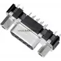 Conector D-Sub Harting 09 66 251 6512, 15 polos, ligação por soldadura, orientação 180°