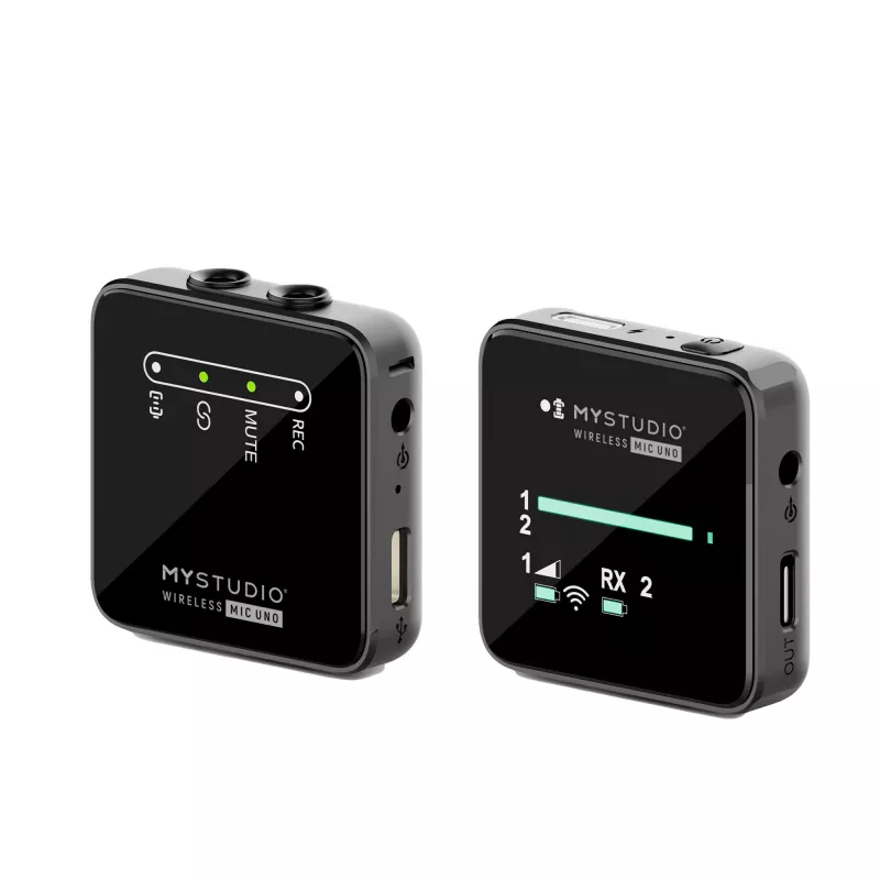 Microfone Easypix MyStudio Wireless Mic Uno 62023