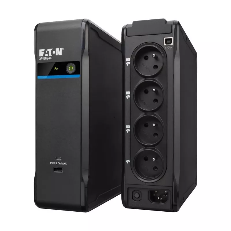 UPS Eaton 3P Ellipse 1300 USB FR, fonte de alimentação ininterrupta