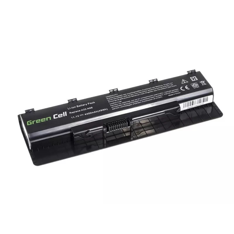 Green Cell AS41 bateria para portátil Asus A32-N56 N46 N46V N56 N56VM N76 N76VJ, 10,8 V, 4400 mAh