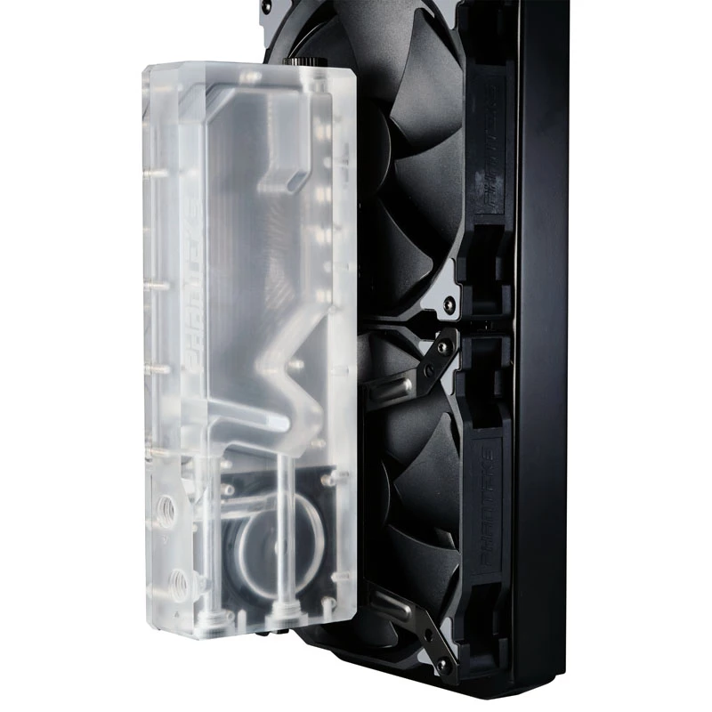 Phanteks Glacier R220C reservatório, backplate de acrílico transparente, LED DRGB (PH-R220C_02)