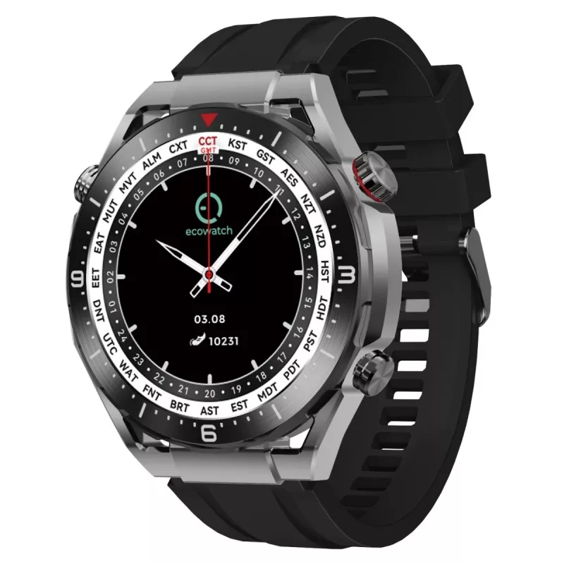 Smartwatch EW01 preto