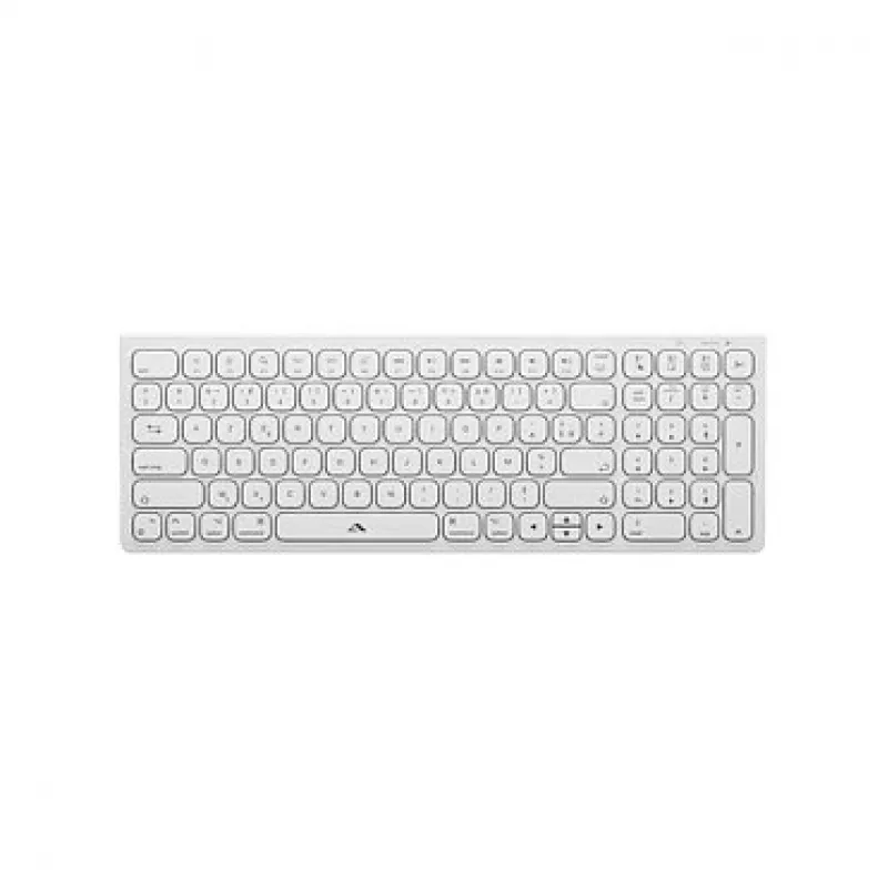 Teclado Alogic Echelon Compact USB-C BT alemão + rato branco - Teclado - USB Type-C - Teclado - USB Type-C