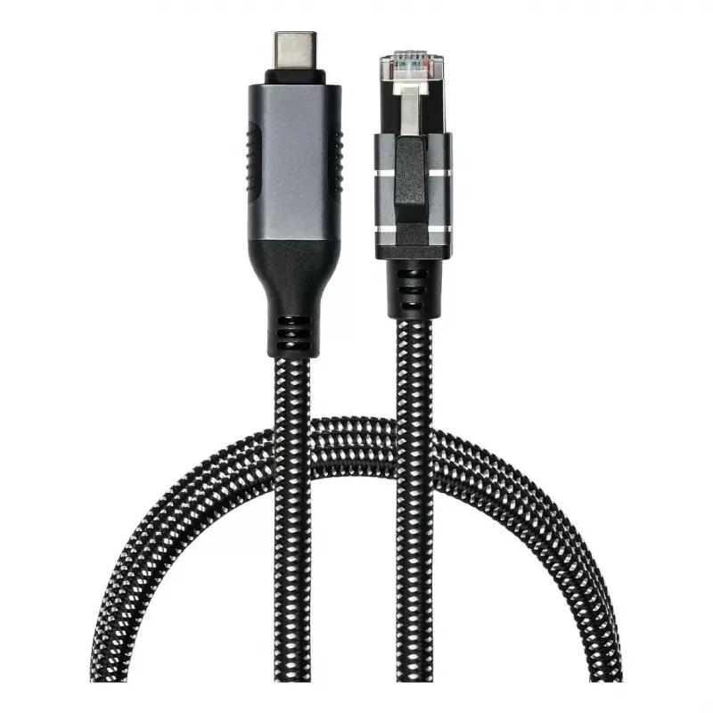 Good Connections Cabo Ethernet USB-C RJ45, antracite, 3,0 m