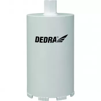 Coroa de perfuração diamantada Dedra HW4187 — coroa de perfuração diamantada para betão e tijolo, diâmetro 187 mm / comprimento 400 mm