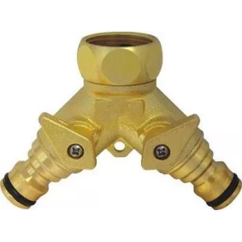 Ligação de torneira de 2 vias C.K G7918, latão