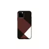 Capa de proteção Devia para iPhone 11 Pro Max — vermelho, padrão de grelha simples