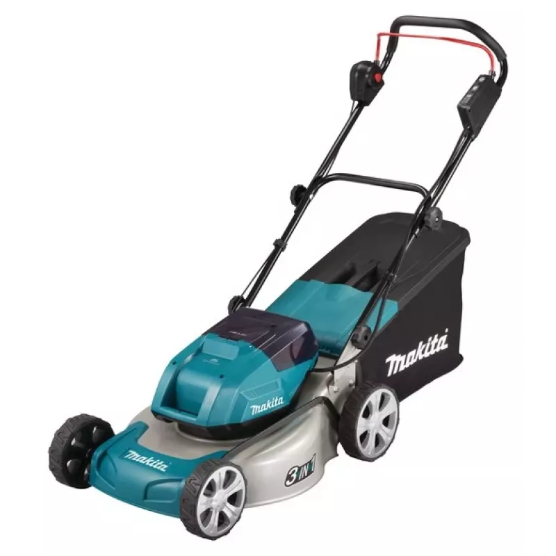 Cortador de relva Makita DLM460Z bateria preto, azul