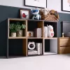 Topeshop MALAX 2X3 ANT/ART estante de livros para sala de estar