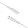 Cabo fixo de silicone líquido FIXDLS-CC12-WH 60W cabo de dados USB branco