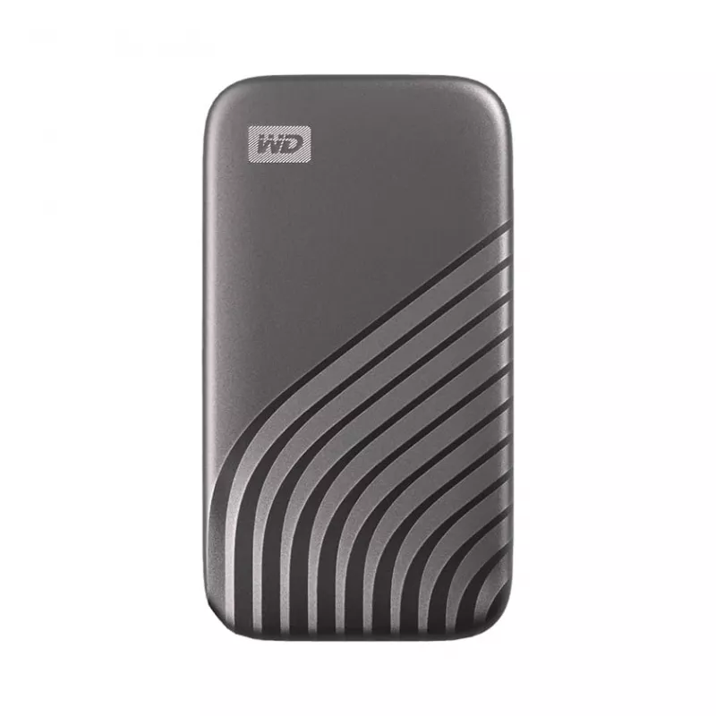 SSD externo | WESTERN DIGITAL | My Passport | 1TB | USB-C | velocidade de escrita 1000 MB/s | velocidade de leitura 1050 MB/s | WDBAGF0010BGY-WESN