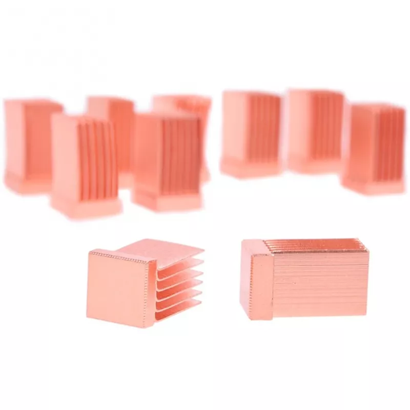 Dissipadores de calor de cobre para RAM de GPU 6,5x6,5mm