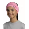 Bandana multifunções para criança Buff Merino Lightweight – rosa, gorro de lã merino sem costuras para criança