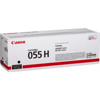 Cartucho de toner Canon 055H 1 unid. Original preto