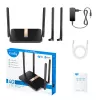 Router sem fios Cudy LT500D Fast Ethernet Dual-Band (2,4 GHz / 5 GHz) 4G Preto